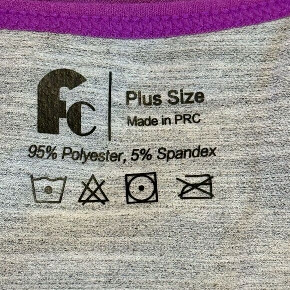 FC Women’s Workout Set Plus Size NWOT - Picture 5 of 12